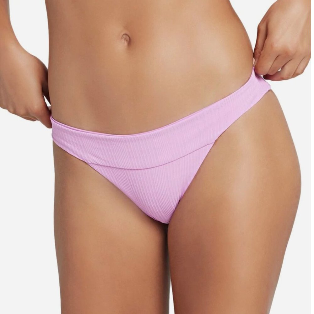 L space Veronica Classic Bikini Bottom in Rosebud